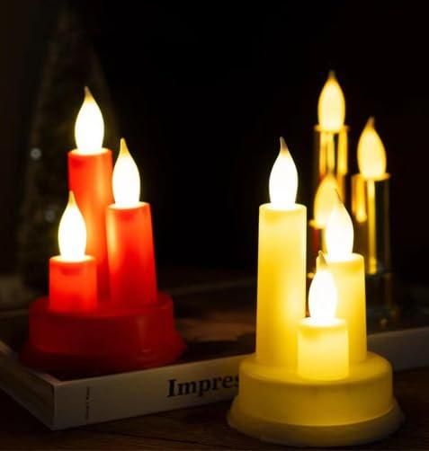 Trio LED Candles Lights