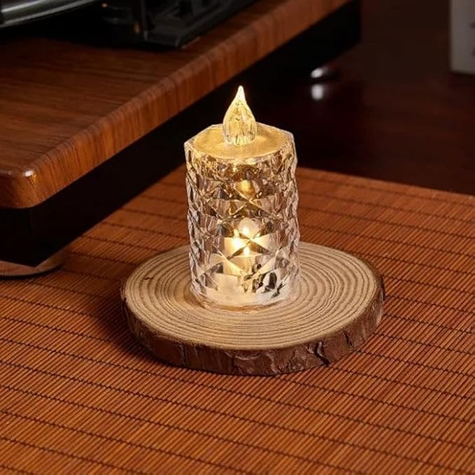 Candle Lamps for Temple (Pack of 2)