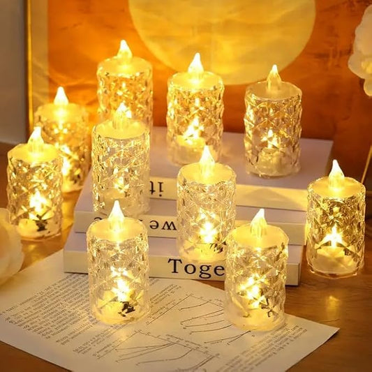 Candle Lamps for Temple (Pack of 2)